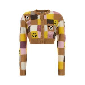 Moschino Women Embroidered Nylon Blend Cardigan